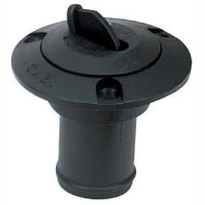 Replacement Deck Fill Cap with Chain Red by