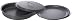 Pizzaware Classic & Deep Dish Pizza Pans with trimming lid and Pizza Perfection Cookb...