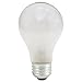 Bulbrite 60A 60-Watt 130-Volt Long Life Standard Incandescent A19 2-Pack, Frost