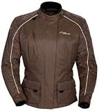 Tourmaster TRINITY II MOTORCYCLE JACKET CHOC SIZE:MED(Tall)