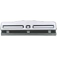 Officemate Adjustable Three Hole Punch, Black (90095)