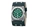 Kahuna KSC-0001G Mens Green Dial Black Cuff Watch