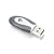 IOGear Enhanced Data Rate Bluetooth USB Adapter with Range up to 66 ft. GBU221 (Grey)