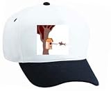 White Cap with tree, cuckoo, clock, singing, spring, house