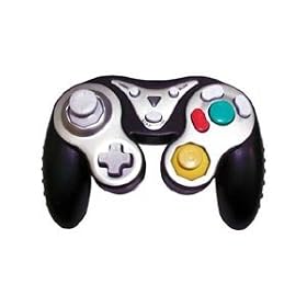KOO Interactive-Manette de Jeu Programmable Game Cube Wii - Noire