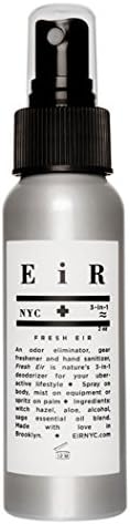EiR NYC - Fresh Eir Natural Hand Sanitizer, Odor Eliminator, Gear Freshener (2 oz)