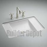 KOHLER K-2838-0 Ledges Undercounter Lavatory, White