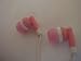 Free Postage: Pink Inear Headphones for all Mp3 players