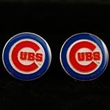 Chicago Cubs Post Earrings