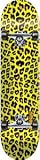 Speed Demons Leopard Skateboard - 7.7 Yellow/Black