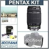 Pentax SMC P-DA 55-300mm f/4.0-5.8 ED AF Lens Kit, with Tiffen 58mm UV Filt ....