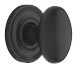 Baldwin 5425.102.PRIV Egg Knob Privacy Set, Oil Rubbed Bronze