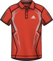 Adidas Herren Polo Barricade Traditional, high energy s12/dark onix, XXL, X22380 Preisvergleich