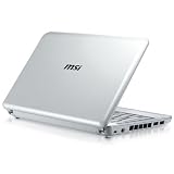 MSI Wind U100-411US 10-Inch Netbook (1.6 GHz Intel Atom Processor, 1 GB RAM, 120 GB Hard Drive, XP Home, 3 Cell Battery) White