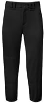 Mizuno Womens Belted Pant (Black, Medium)
