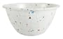 Zak Designs White Confetti 5-1/2-Inch Individual Bowl