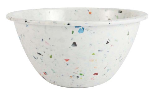 Zak Designs White Confetti 5-1/2-Inch Individual Bowl