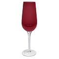 Braid Champagne Flutes Set of 6 - Ruby