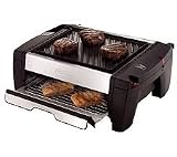 DeLonghi BQ100 Indoor Grill with Broiler - Black
