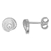 Miore Damen-Ohrstecker 925 Sterling Silber Zirkonia MSM117E