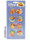 Eigenschaften Vidal Europa / 8 Stueck Button Pin Anstecker Disney Winnie Pooh 3cm