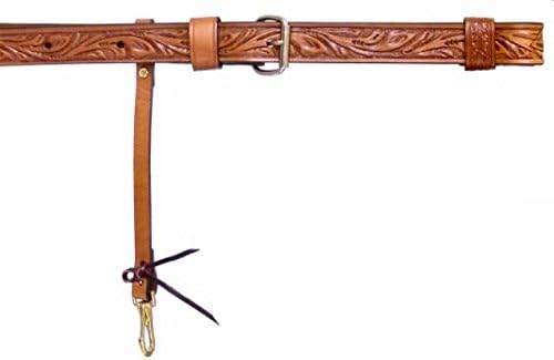 Circle Y Floral Flank Strap