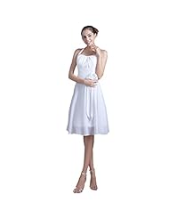 Sexy Fall Chiffon Halter  Dress With a Sash 