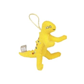 HAMILTON - Handmade Yellow Felt Character