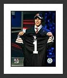 Brady Quinn Cleveland Browns - 2007 NFL Draft Day - Framed 8x10 Photograph