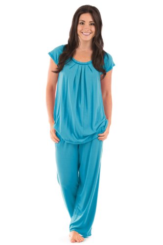 Women's Bamboo Pajama Sleep Set (Bamboo Bliss) Eco-Friendly Gifts