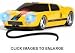 Roadmice Wired Car Mouse Ford GT Yellow w/Black Stripes