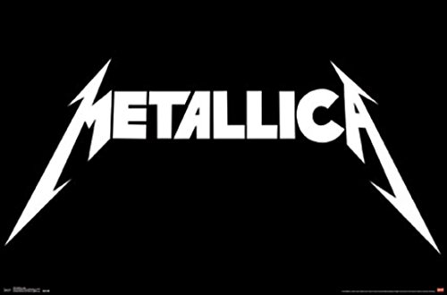 Metallica Logo Music Poster 22x34