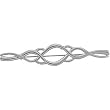 14K White Gold Brooch