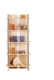 Produkt-Bild: Links 50600300 TOGO Wandregal Ahorndekor MDF Metall 70x32x168 cm