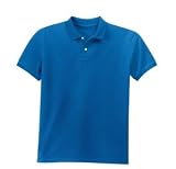 District Threads - Stretch Pique Sport Shirt Ocean Blue-XS
