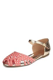 Diamanté Bow Cage Panel Sandal
