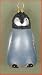 Margaret Cobane Glass Ornament - Baby Emperor Penguin