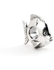 Fish Charm in Silver for 3mm Charm Bracelets