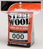 Scrapers: RED DEVIL 8 Pack #000 Steel Wool