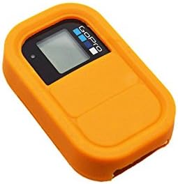 ProPto(TM) 1 pcs Protective Soft Silicone Rubber Case Cover Skin Housing for Gopro Hero 3 Hero 3+ Remote Controller(Controller No Included)-Orange