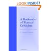 A Rationale of Textual Criticism