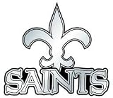 New Orleans Saints Silver Auto Emblem