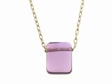Amethyst Chicklet Necklace by Ten Thousand Things