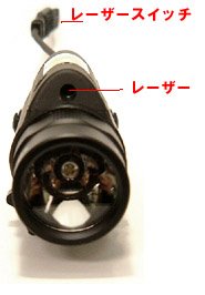 Cover image : ハートフォード BEAMSHOT 8000 レーザーポインター & LEDフラッシュライト 一体モジュール