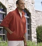 Microfiber Zip-Off Sleeve Windshirt