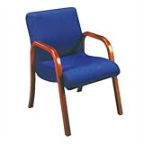 Scoop Arm Chair - Wood Arms Finish: Windsor Cherry, Fabric: Royalty - Bouquet