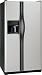 Frigidaire FRS3HR5JMB 22.6 cu. ft. Side by Side Refrigerator with 3 Glass Shelves, 1 Humidity Control and External 4 Button Ice/Water Dispenser: Silver Mist
