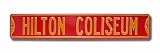 IOWA STATE CYCLONES HILTON COLISEUM AUTHENTIC METAL STREET SIGN (6 X 36)