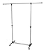 EWEI'S HomeWares Rolling Clothing Rack Clothes Drying Rack Adjustable Garment Rack Portable with Brake