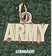 U.S. Military Academyemy "Army" 3/16" Charm/Pendant